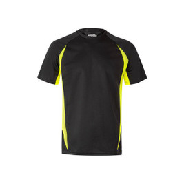 Velilla 36034 - Two-tone bird-eye technical t-shirt (160g/m²), in polyester (100%)