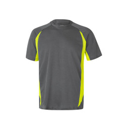 Velilla 36034 - Two-tone bird-eye technical t-shirt (160g/m²), in polyester (100%)