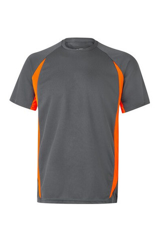 Velilla 36034 - Two-tone bird-eye technical t-shirt (160g/m²), in polyester (100%)