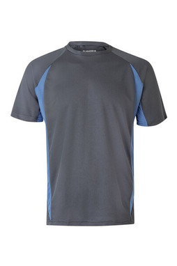 Velilla 36034 - Zweifarbiges technisches T-Shirt mit Bird-Eye-Design (160 g/m²), aus Polyester (100%)