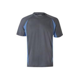 Velilla 36034 - Two-tone bird-eye technical t-shirt (160g/m²), in polyester (100%)