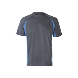 Velilla 36034 - Tweekleurig technisch T-shirt met vogeloogjes (160g/m²) van polyester (100%)