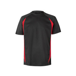 Velilla 36034 - Two-tone bird-eye technical t-shirt (160g/m²), in polyester (100%)