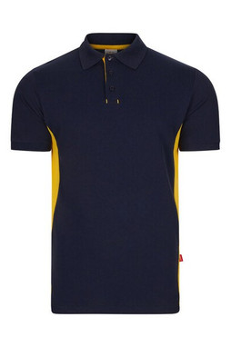Velilla 36039 - Two-tone piqué polo shirt (180g/m²), short sleeve, in cotton (60%) and polyester (40%)