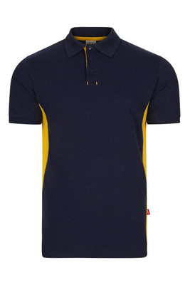 Velilla 36039 - Two-tone piqué polo shirt (180g/m²), short sleeve, in cotton (60%) and polyester (40%)