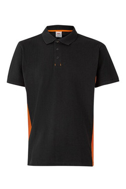 Velilla 36039 - Two-tone piqué polo shirt (180g/m²), short sleeve, in cotton (60%) and polyester (40%)
