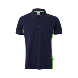 Velilla 36039 - Zweifarbiges Piqué-Poloshirt (180 g/m²), kurzärmelig, aus Baumwolle (60%) und Polyester (40%)