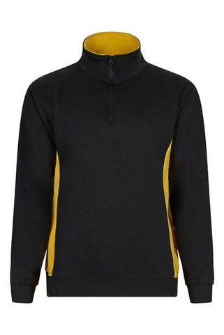 Velilla 36044 - Zweifarbiges Frottee-Sweatshirt (260 g/m²), aus Polyester (65 %) und Baumwolle (35 %)