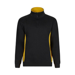 Velilla 36044 - Sweat bicolore en éponge (260g/m²), en polyester (65%) et coton (35%)