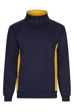 Velilla 36044 - Two-tone terry sweatshirt (260g/m²), in polyester (65%) and cotton (35%)