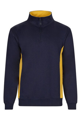 Velilla 36044 - Two-tone terry sweatshirt (260g/m²), in polyester (65%) and cotton (35%)