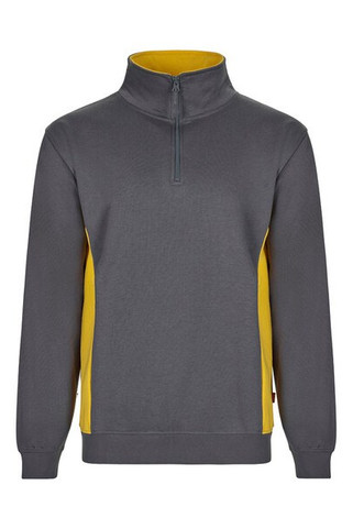 Velilla 36044 - Sweat bicolore en éponge (260g/m²), en polyester (65%) et coton (35%)