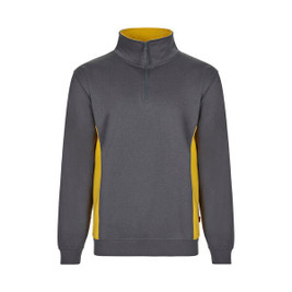 Velilla 36044 - Two-tone terry sweatshirt (260g/m²), in polyester (65%) and cotton (35%)
