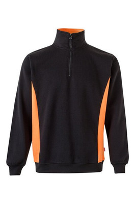 Velilla 36044 - Two-tone terry sweatshirt (260g/m²), in polyester (65%) and cotton (35%)