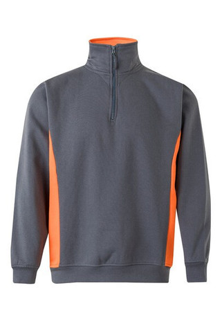 Velilla 36044 - Two-tone terry sweatshirt (260g/m²), in polyester (65%) and cotton (35%)