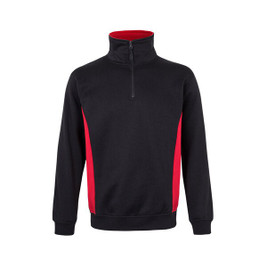 Velilla 36044 - Two-tone terry sweatshirt (260g/m²), in polyester (65%) and cotton (35%)