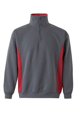 Velilla 36044 - Tweekleurig sweatshirt van badstof (260g/m²), van polyester (65%) en katoen (35%)