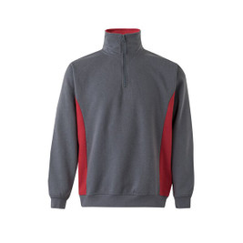 Velilla 36044 - Two-tone terry sweatshirt (260g/m²), in polyester (65%) and cotton (35%)