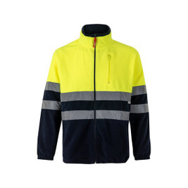 Velilla 36075 - Two-tone fleece jacket (280g/m²), in polyester (100%)