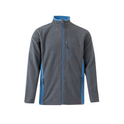 Velilla 36079 - Zweifarbige Fleecejacke (220g/m²) aus Polyester (100%)