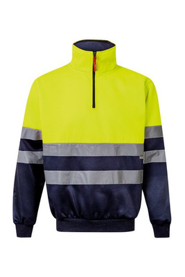 Velilla 36149 - Sweatshirt bicolore (300g/m²) en polyester éponge (100%)