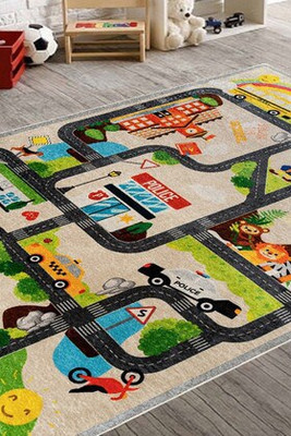 Mani Textile - Children's Carpet Car Circuit