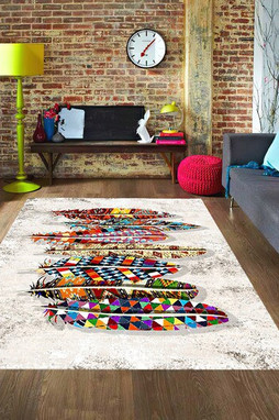 Mani Textile TPS_INDIAN_MULTI00 - INDIAN tæppe