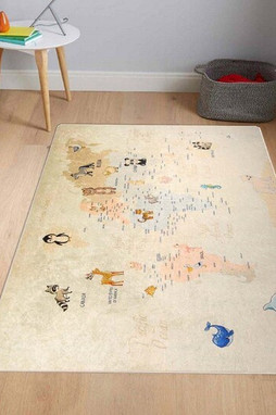 Mani Textile TPS_MOND_00 - Børnetæppe MONDE