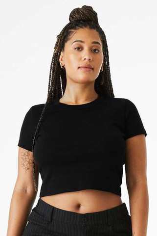 Bella+Canvas 1010 - T-shirt Micro Rib Baby pour femmes