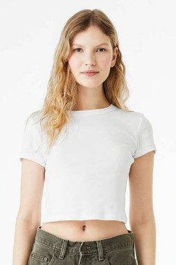 Bella+Canvas 1010 - T-shirt Micro Rib Baby pour femmes