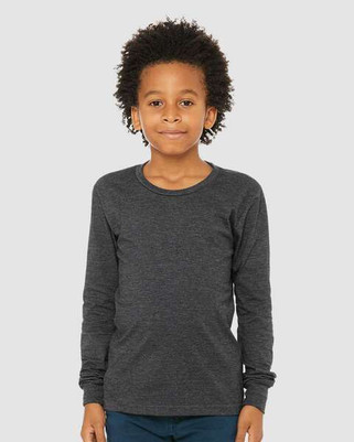 Bella+Canvas 3501YCVC - Youth Jersey Long Sleeve Tee