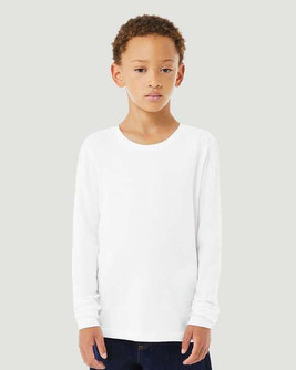 Bella+Canvas 3501YCVC - Youth Jersey Long Sleeve Tee