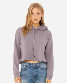 Bella+Canvas 7502 - Womens Cropped Fleece Hoodie