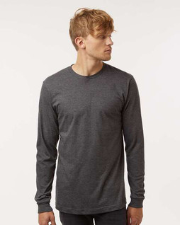 M&O 4501 - T-Shirt à manches longues en jersey fin