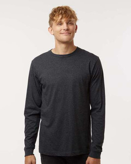 M&O 4501 - T-Shirt à manches longues en jersey fin