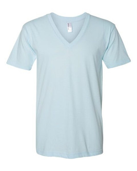 American Apparel 2456W - Unisex Fine Jersey Short-Sleeve V-Neck T-Shirt
