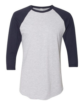American Apparel BB453W - Unisex Poly-Cotton 3/4-Sleeve Raglan T-Shirt