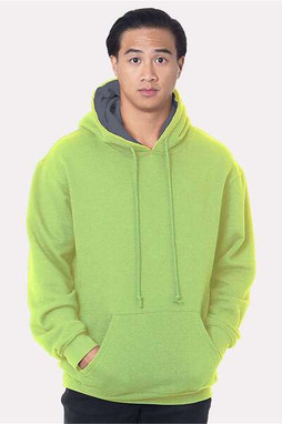 Bayside 930 - USA-Made Super Heavy Thermal Lined Hooded Sweatshirt