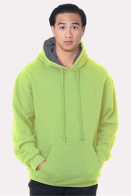 Bayside 930 - USA-Made Super Heavy Thermal Lined Hooded Sweatshirt