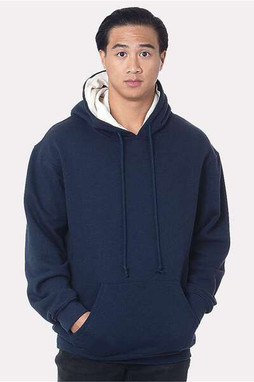 Bayside 930 - USA-Made Super Heavy Thermal Lined Hooded Sweatshirt