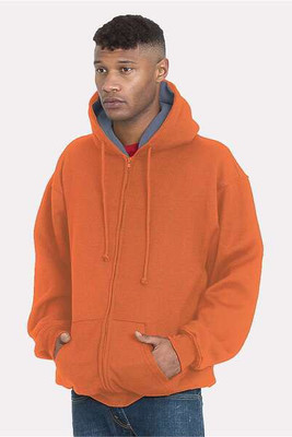 Bayside 940 - USA-Made Super Heavy Thermal Lined Full-Zip Hooded Sweatshirt