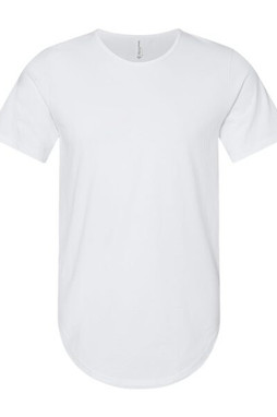 Bella+Canvas 3003 - Jersey Curved Hem Tee