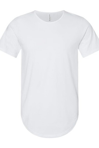 Bella+Canvas 3003 - Jersey Curved Hem Tee
