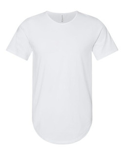 Bella+Canvas 3003 - Jersey Curved Hem Tee