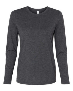Bella+Canvas 6500 - Womens Jersey Long Sleeve Tee