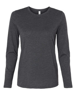 Bella+Canvas 6500 - Camiseta de manga larga de punto para mujer