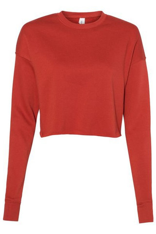 Bella+Canvas 7503 - Womens Cropped Crew Fleece