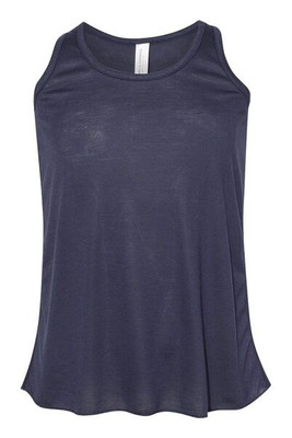 Bella+Canvas 8800Y - Camiseta de tirantes Flowy Racerback para niña