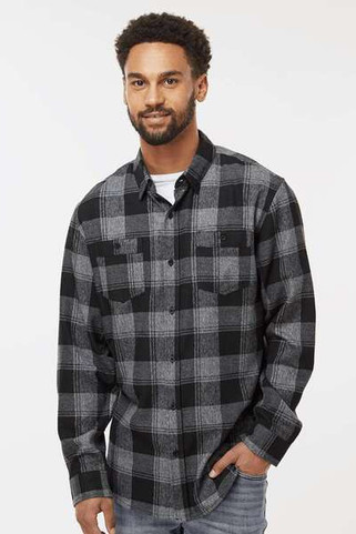 Burnside 8220 - Camisa de trabajo de franela perfecta