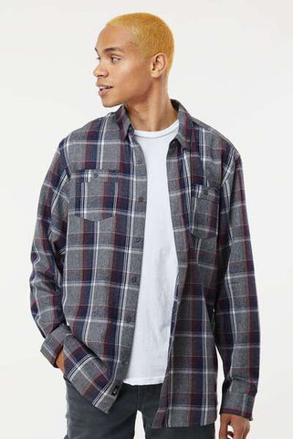 Burnside 8220 - Camisa de trabajo de franela perfecta